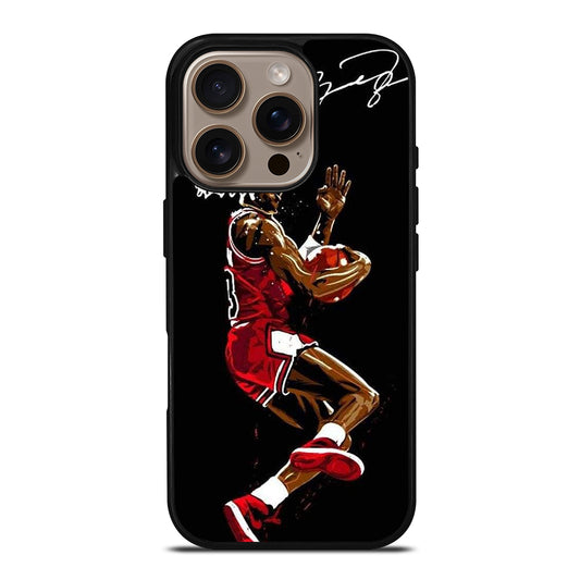 MICHAEL JORDAN ART iPhone 16 Pro Case Cover