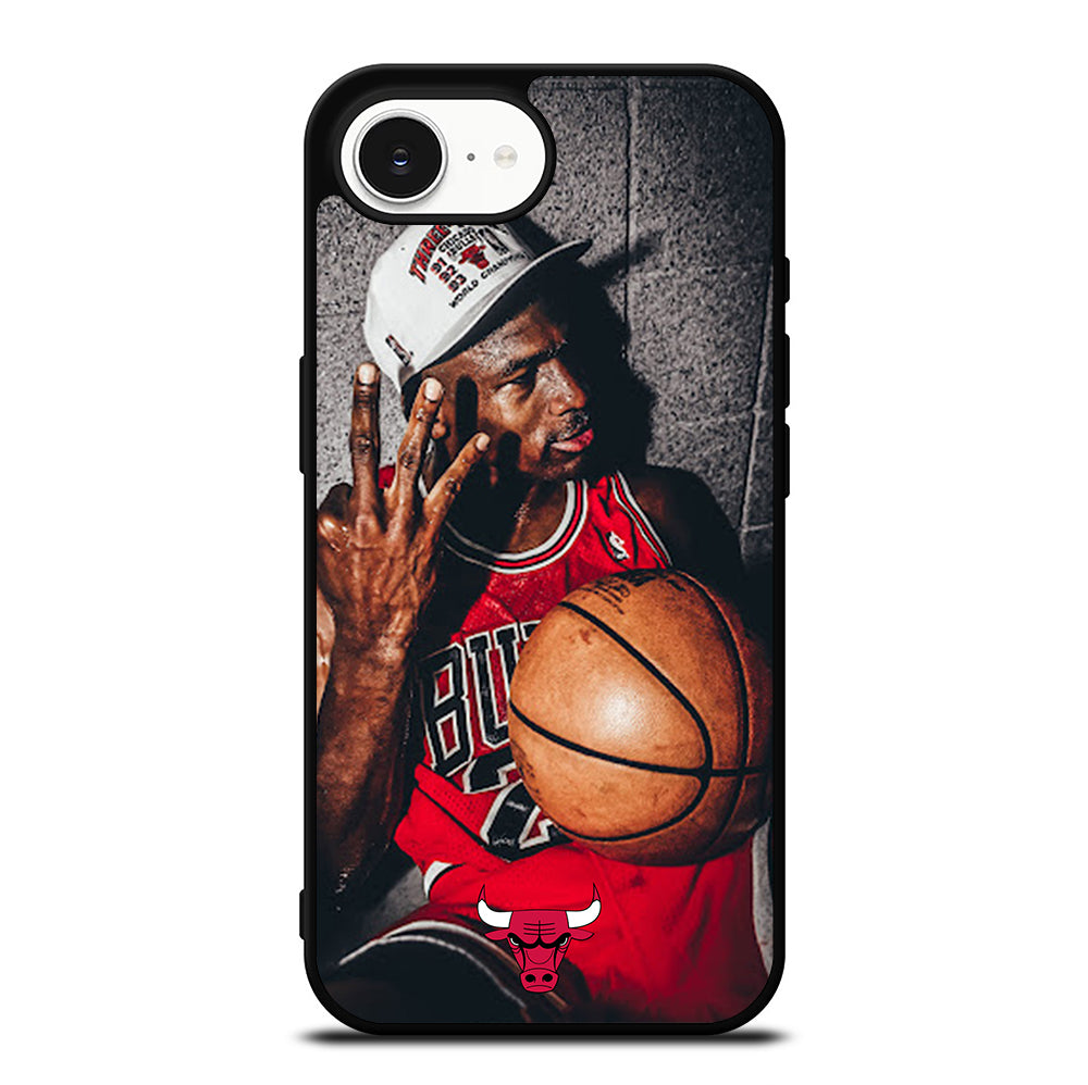 MICHAEL JORDAN BASKETBALL iPhone 16e Case Cover