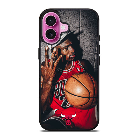MICHAEL JORDAN BASKETBALL iPhone 16 Plus Case Cover
