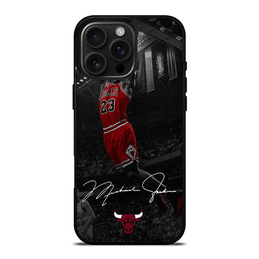 MICHAEL JORDAN DUNK SIGNATURE iPhone 16 Pro Max Case Cover