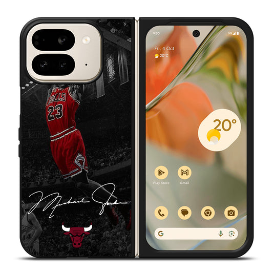 MICHAEL JORDAN DUNK SIGNATURE Google Pixel 9 Pro Fold Case Cover