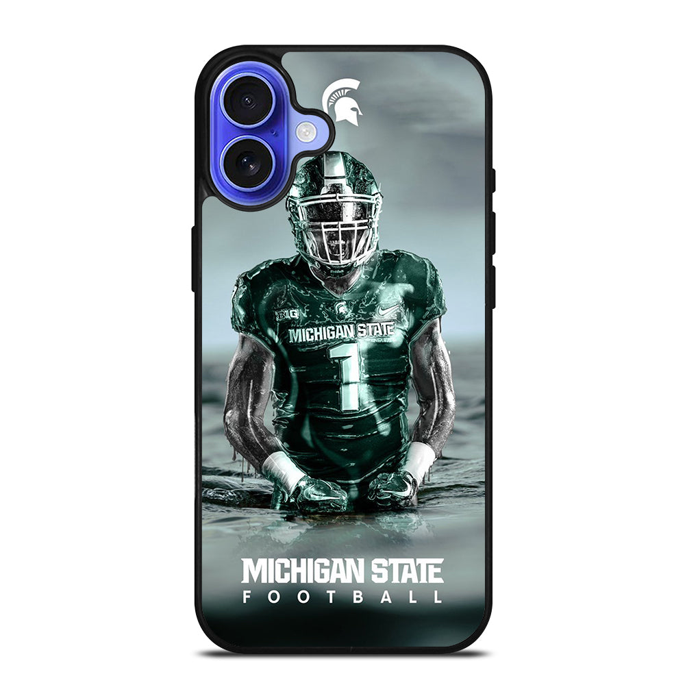 MICHIGAN STATE SPARTANS FOOTBALL iPhone 16 Case Cover