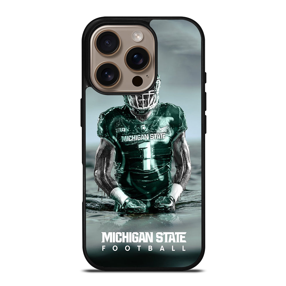 MICHIGAN STATE SPARTANS FOOTBALL iPhone 16 Pro Case Cover