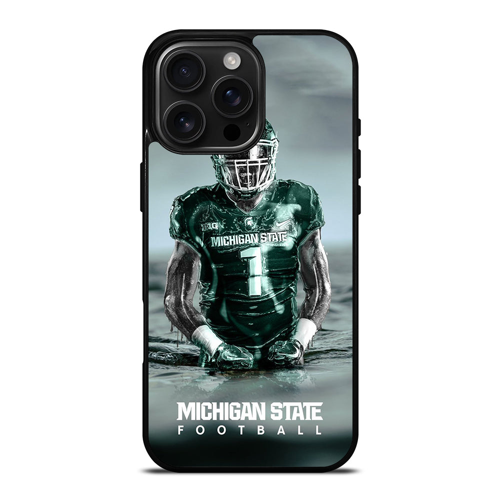 MICHIGAN STATE SPARTANS FOOTBALL iPhone 16 Pro Max Case Cover