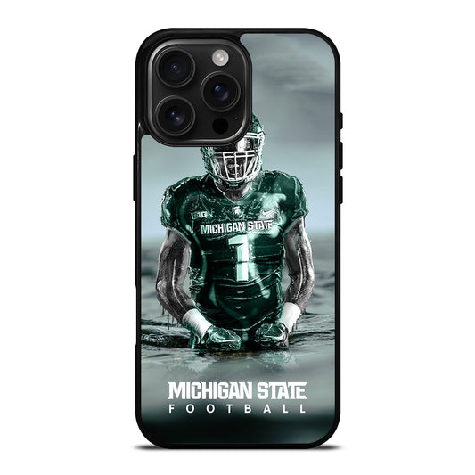 MICHIGAN STATE SPARTANS FOOTBALL iPhone 16 Pro Max Case Cover