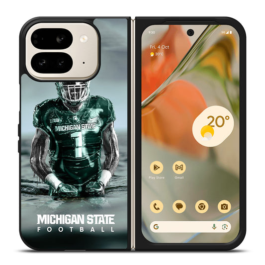 MICHIGAN STATE SPARTANS FOOTBALL Google Pixel 9 Pro Fold Case Cover