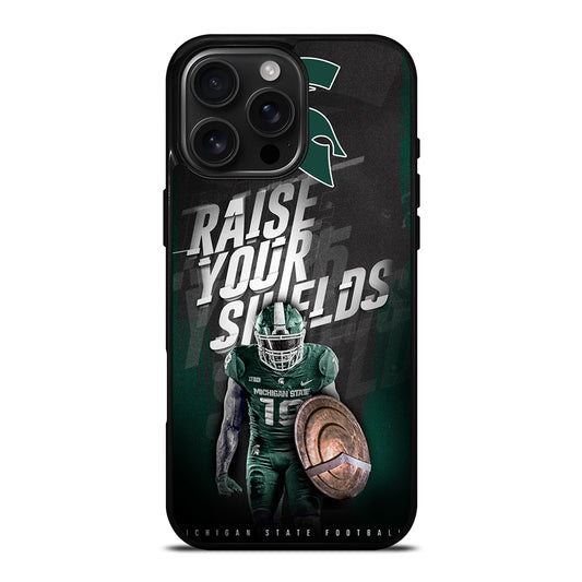 MICHIGAN STATE SPARTANS QUOTE iPhone 16 Pro Max Case Cover