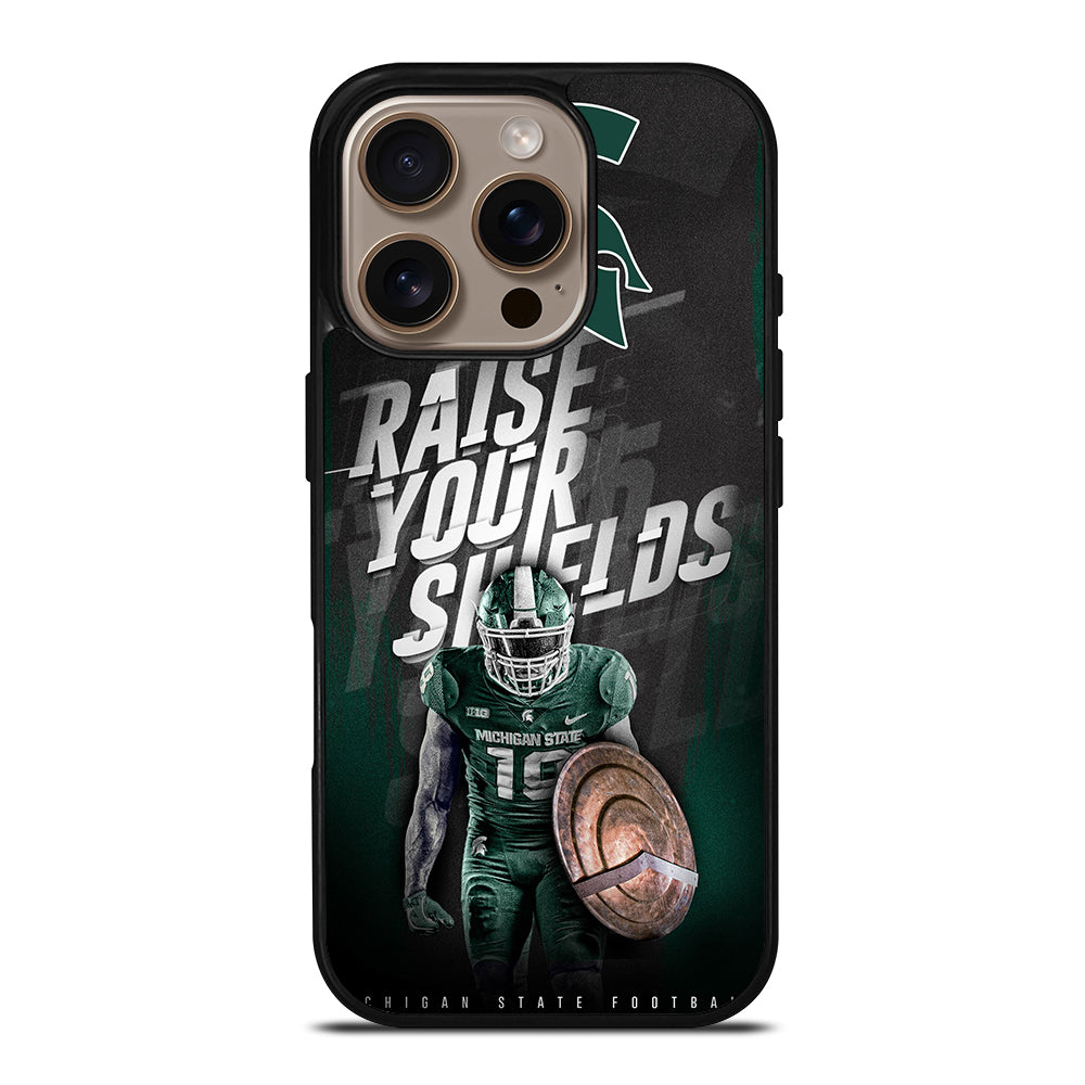 MICHIGAN STATE SPARTANS QUOTE iPhone 16 Pro Case Cover