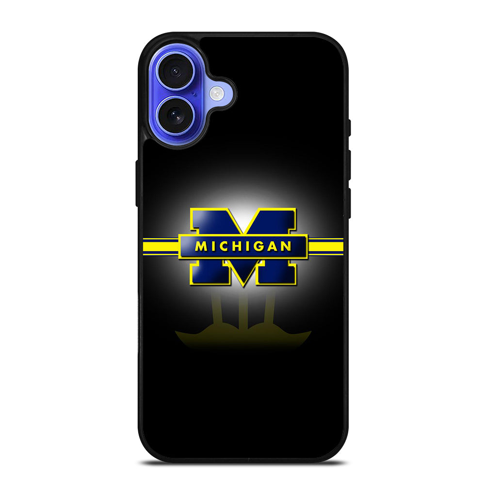 MICHIGAN WOLVERINES FOOTBALL 1 iPhone 16 Case Cover