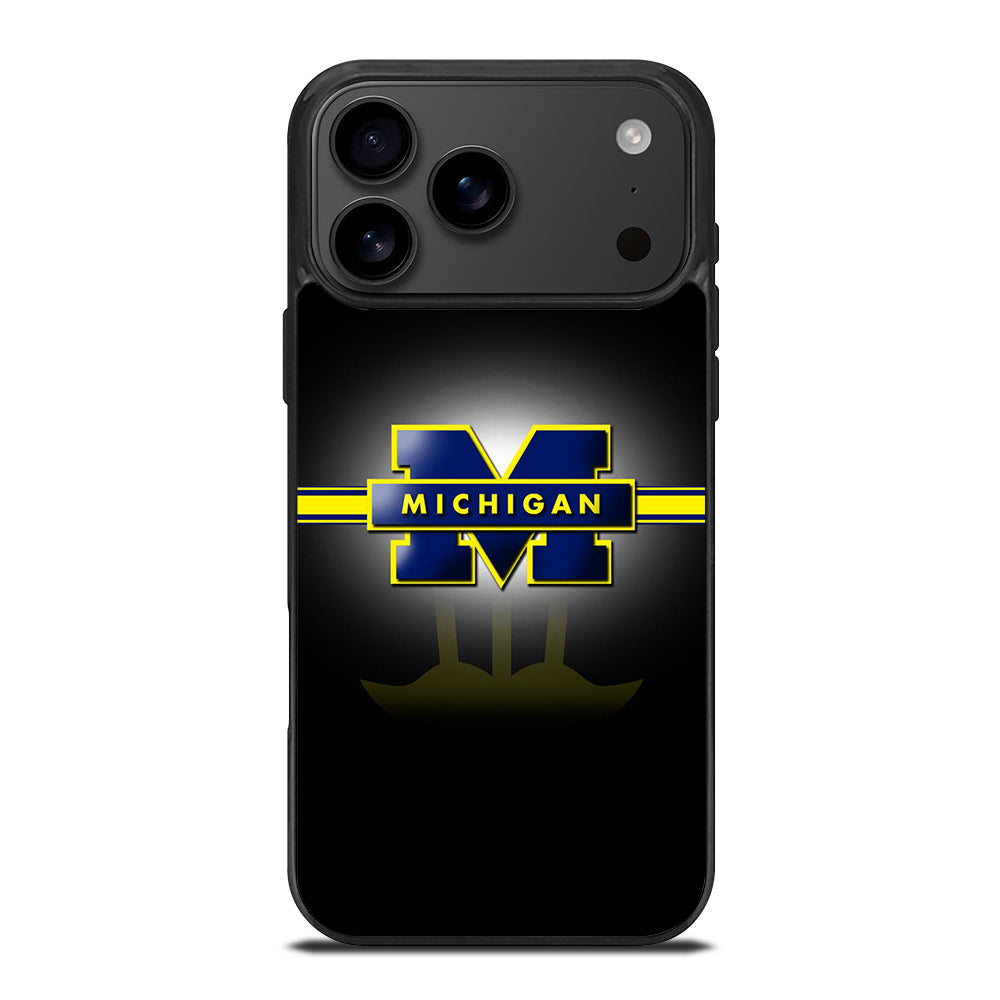 MICHIGAN WOLVERINES FOOTBALL 1 iPhone 17 Pro Max Case Cover