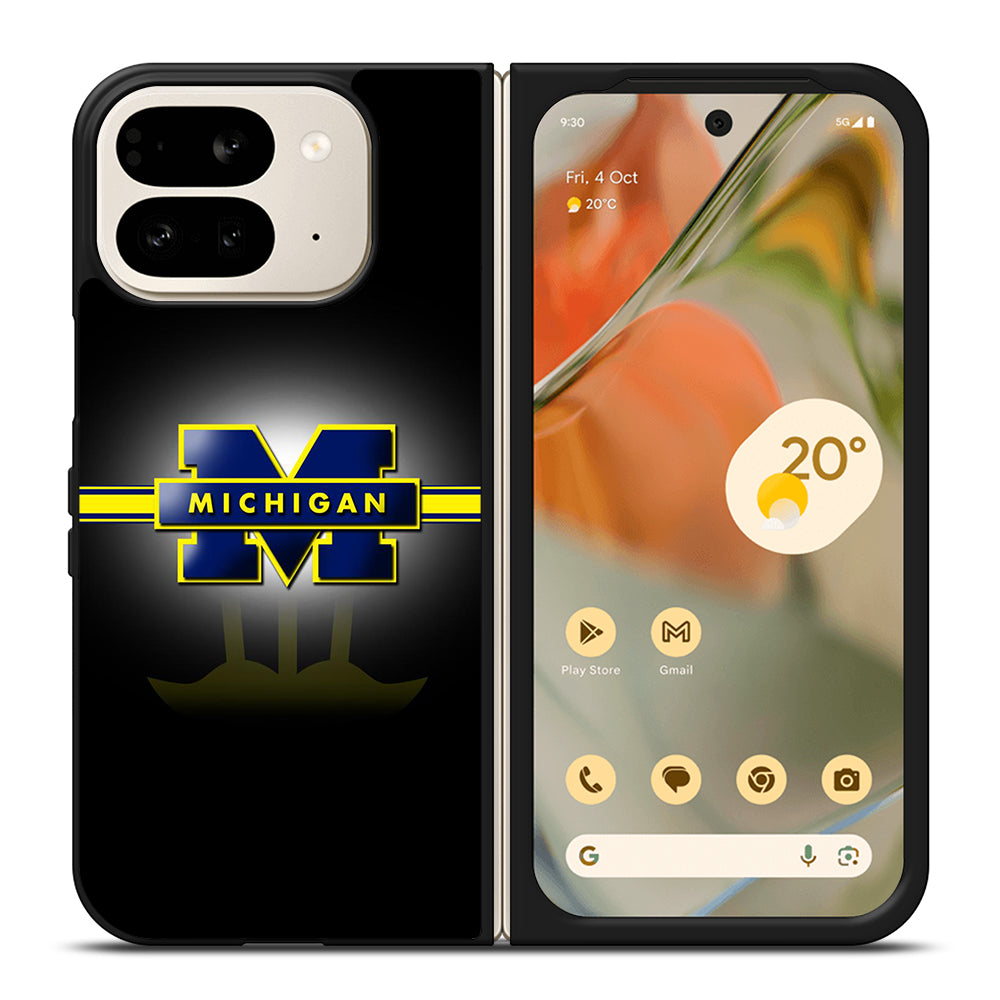 MICHIGAN WOLVERINES FOOTBALL 1 Google Pixel 9 Pro Fold Case Cover