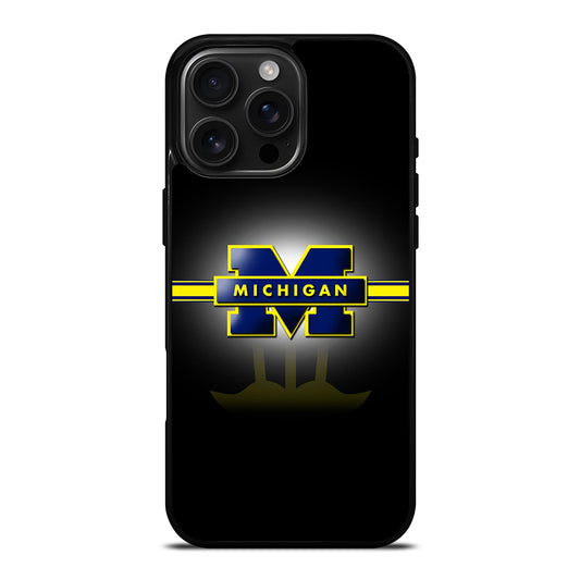 MICHIGAN WOLVERINES FOOTBALL 1 iPhone 16 Pro Max Case Cover