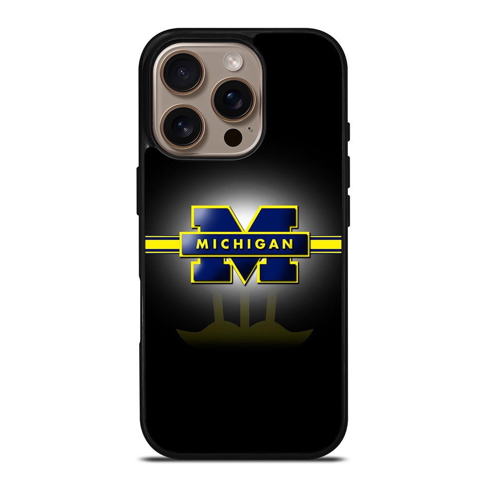 MICHIGAN WOLVERINES FOOTBALL 1 iPhone 16 Pro Case Cover