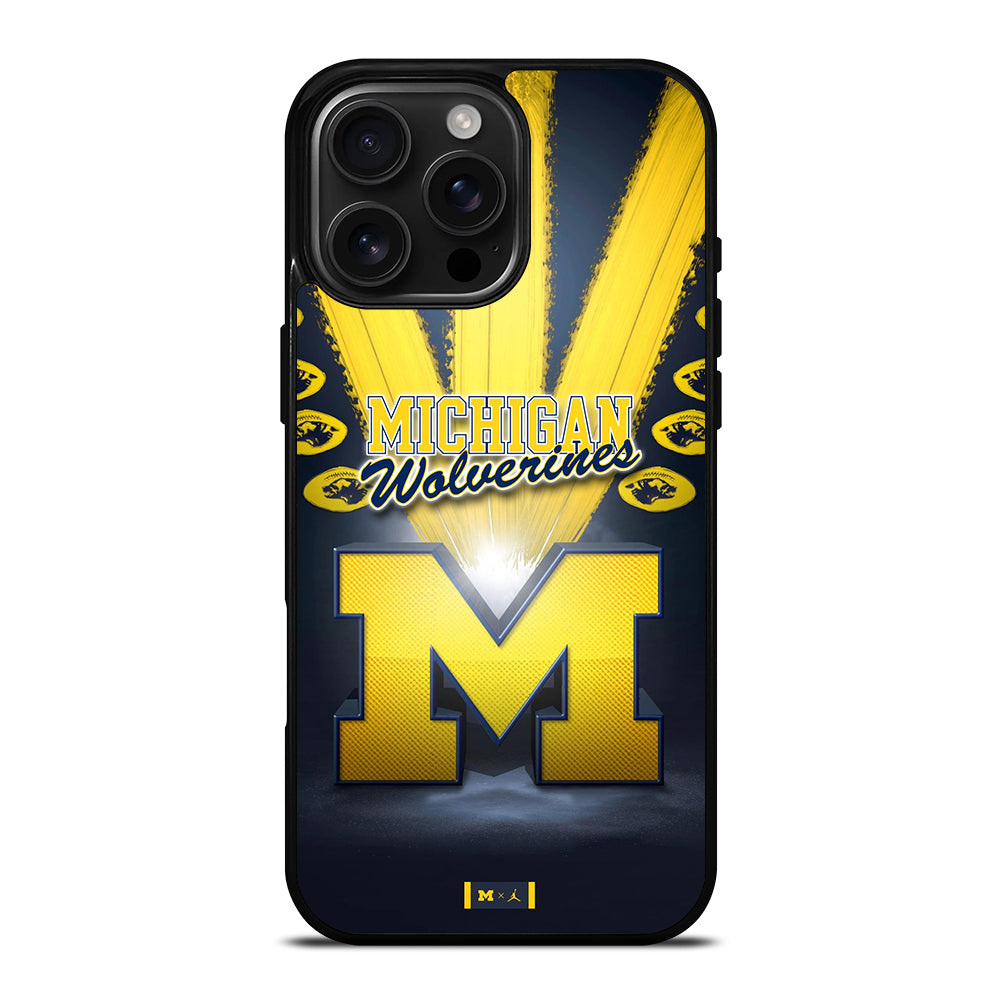 MICHIGAN WOLVERINES FOOTBALL 2 iPhone 16 Pro Max Case Cover