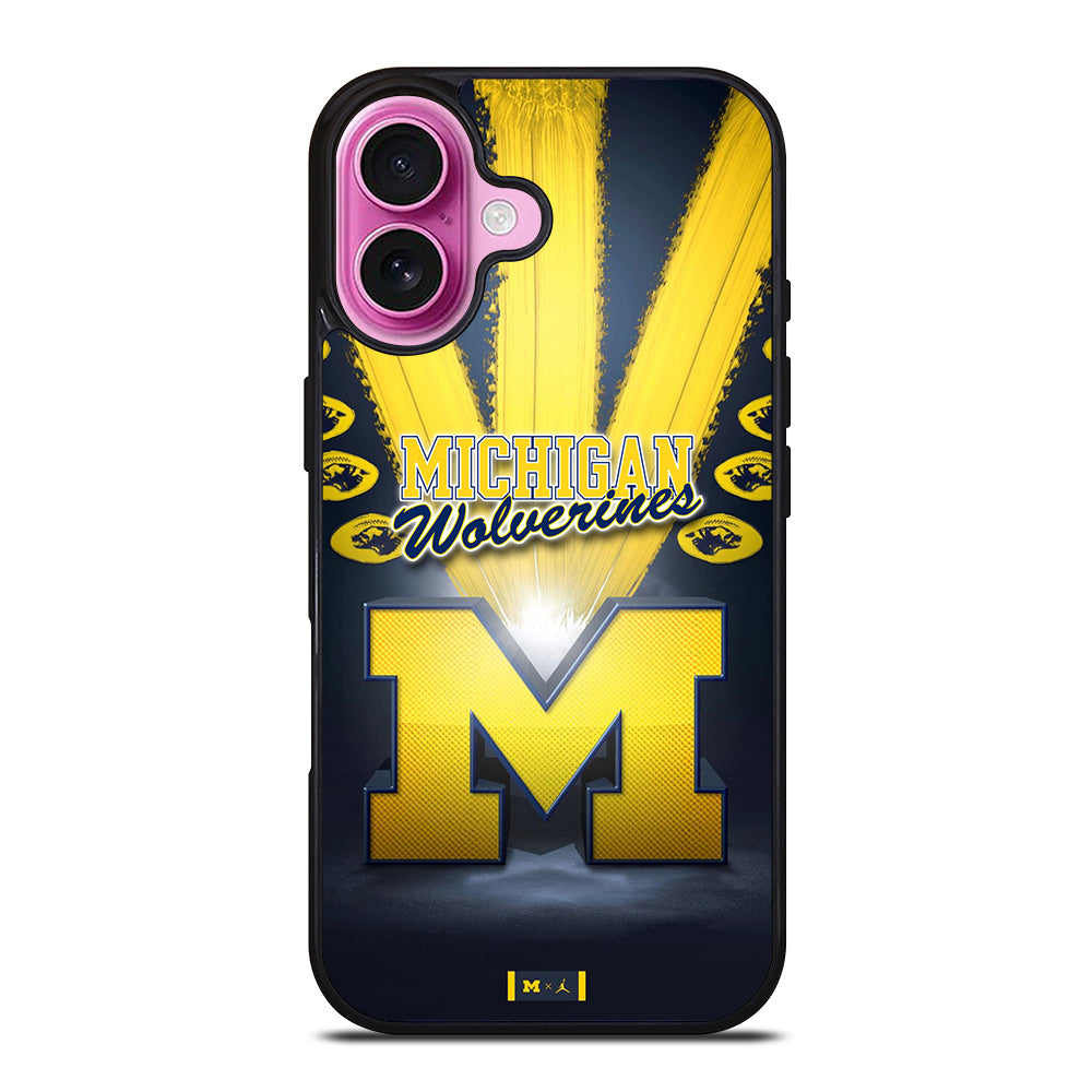 MICHIGAN WOLVERINES FOOTBALL 2 iPhone 16 Plus Case Cover