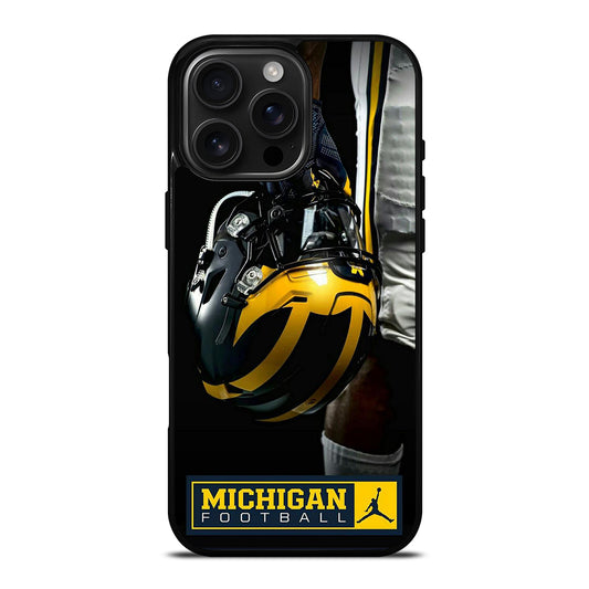 MICHIGAN WOLVERINES FOOTBALL 3 iPhone 16 Pro Max Case Cover