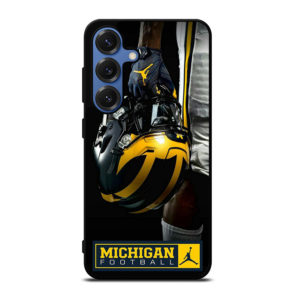 MICHIGAN WOLVERINES FOOTBALL 3 Samsung Galaxy S25 Case Cover