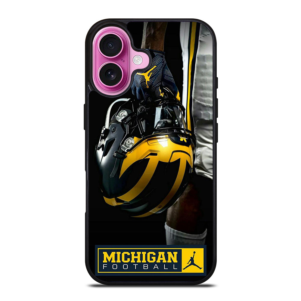 MICHIGAN WOLVERINES FOOTBALL 3 iPhone 16 Plus Case Cover