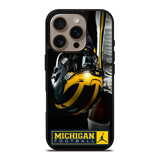 MICHIGAN WOLVERINES FOOTBALL 3 iPhone 16 Pro Case Cover