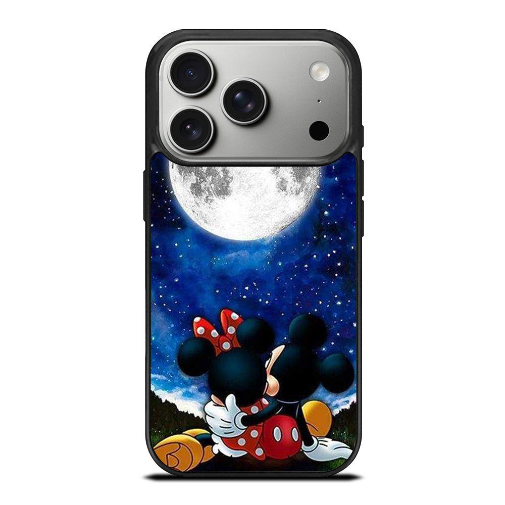 MICKEY AND MINNIE MOUSE MOON iPhone 17 Pro Case Cover