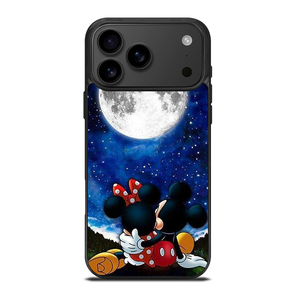 MICKEY AND MINNIE MOUSE MOON iPhone 17 Pro Max Case Cover