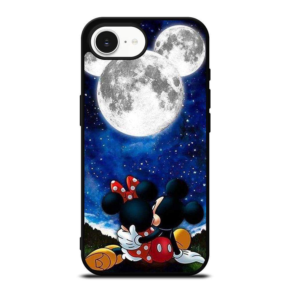 MICKEY AND MINNIE MOUSE MOON iPhone 16e Case Cover