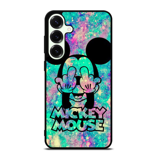 MICKEY MOUSE MIDDLE FINGER Samsung Galaxy S25 Plus Case Cover