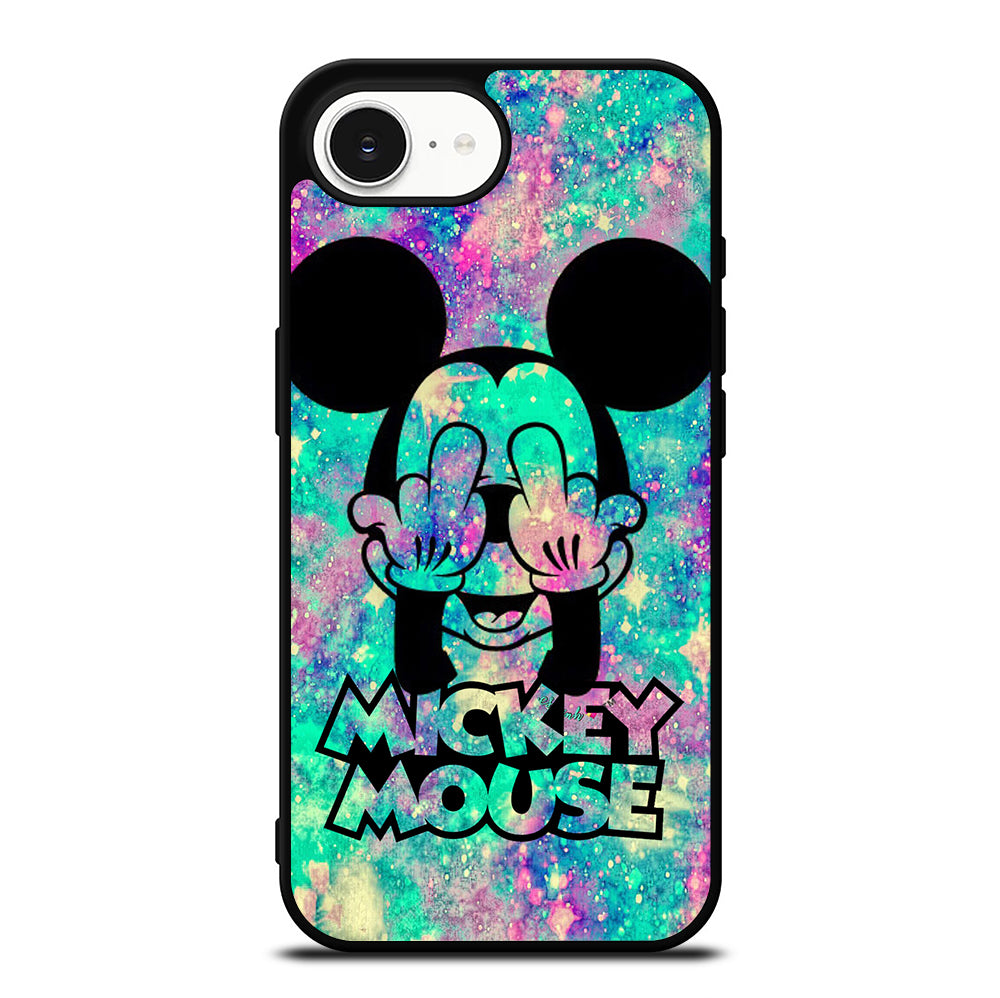 MICKEY MOUSE MIDDLE FINGER iPhone 16e Case Cover