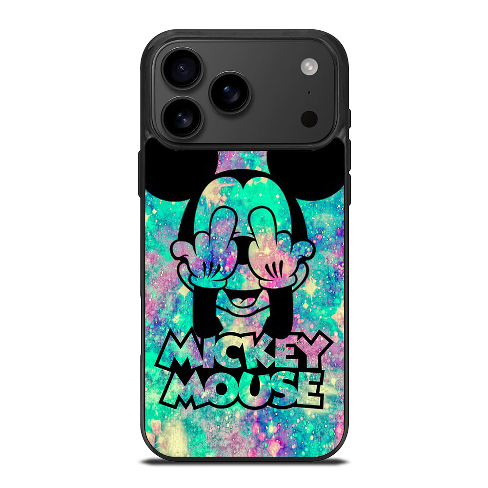 MICKEY MOUSE MIDDLE FINGER iPhone 17 Pro Max Case Cover
