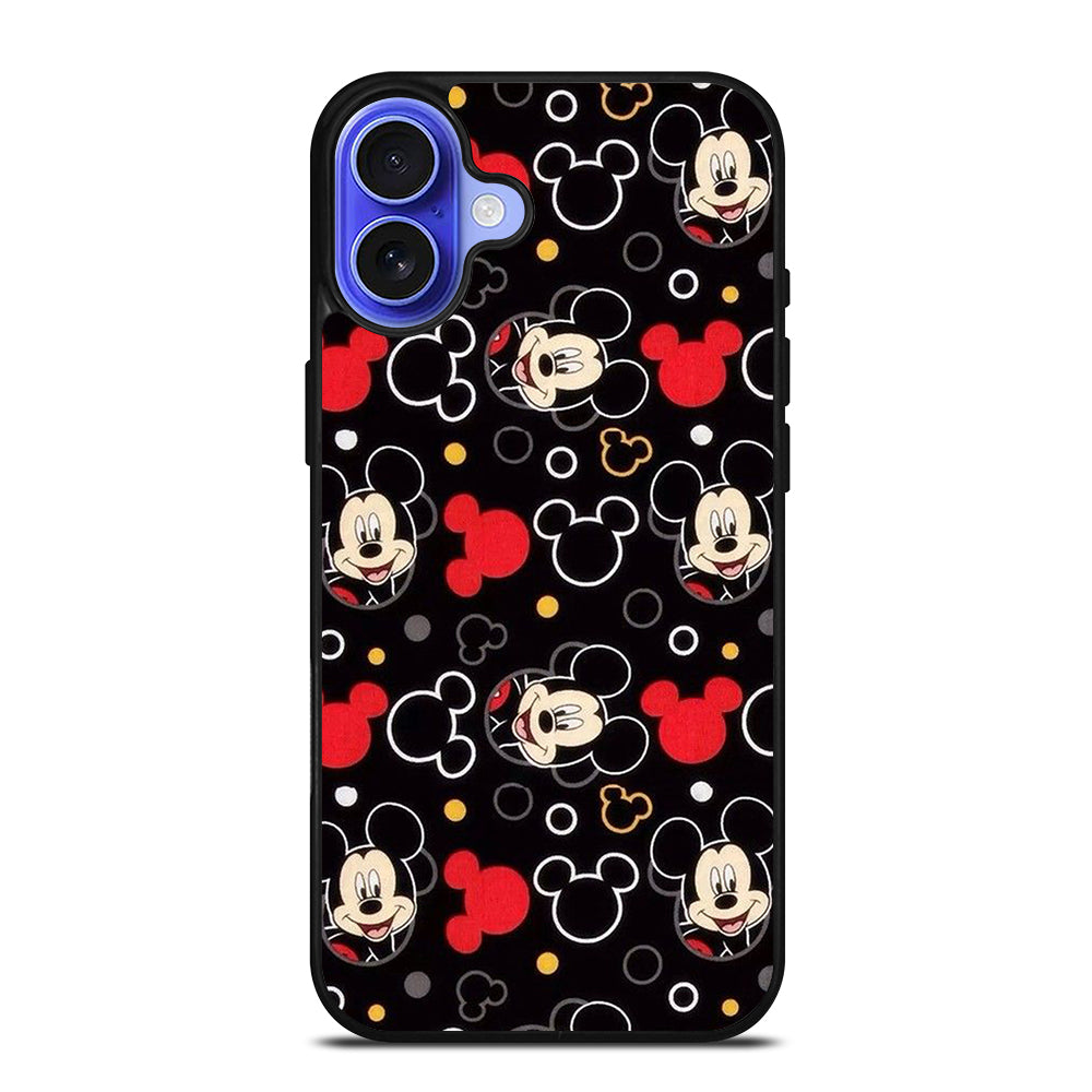 MICKEY MOUSE PATTERN iPhone 16 Case Cover