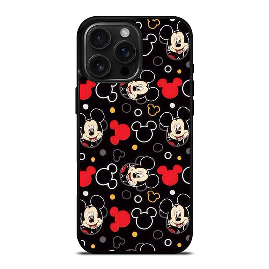MICKEY MOUSE PATTERN iPhone 16 Pro Max Case Cover