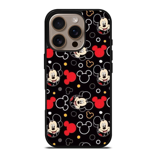 MICKEY MOUSE PATTERN iPhone 16 Pro Case Cover