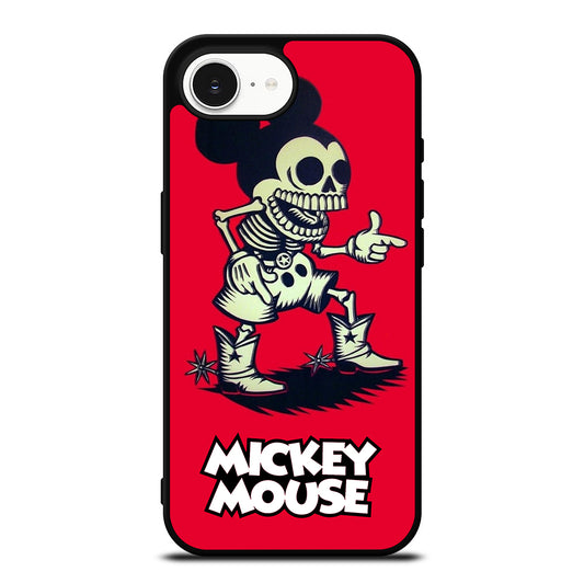 MICKEY MOUSE SKULL iPhone 16e Case Cover