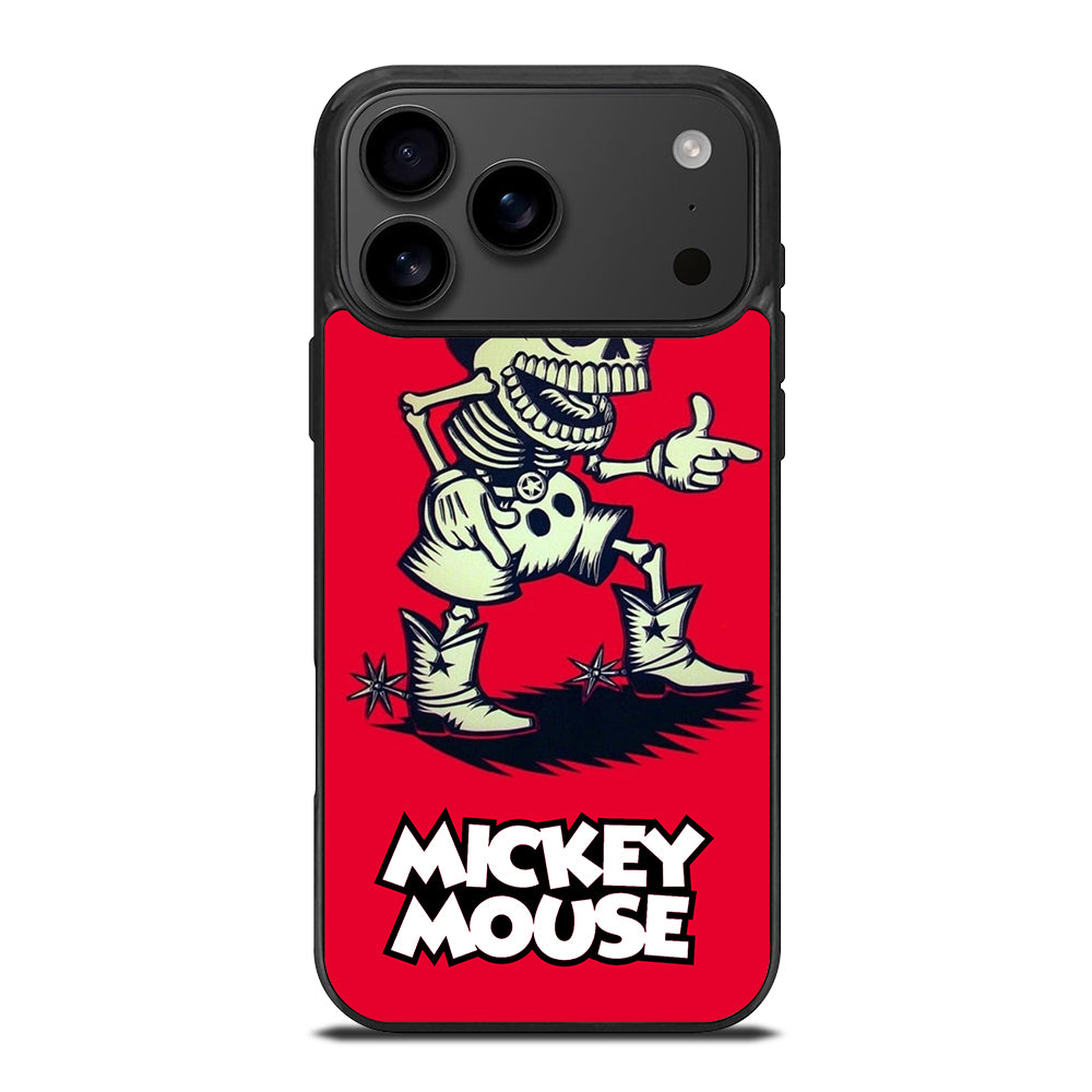 MICKEY MOUSE SKULL iPhone 17 Pro Max Case Cover