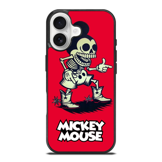 MICKEY MOUSE SKULL iPhone 17 Case Cover