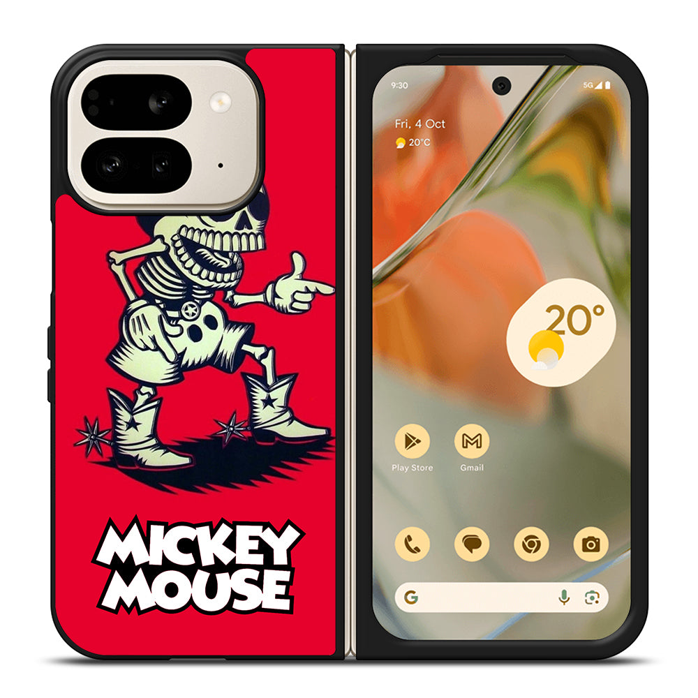 MICKEY MOUSE SKULL Google Pixel 9 Pro Fold Case Cover