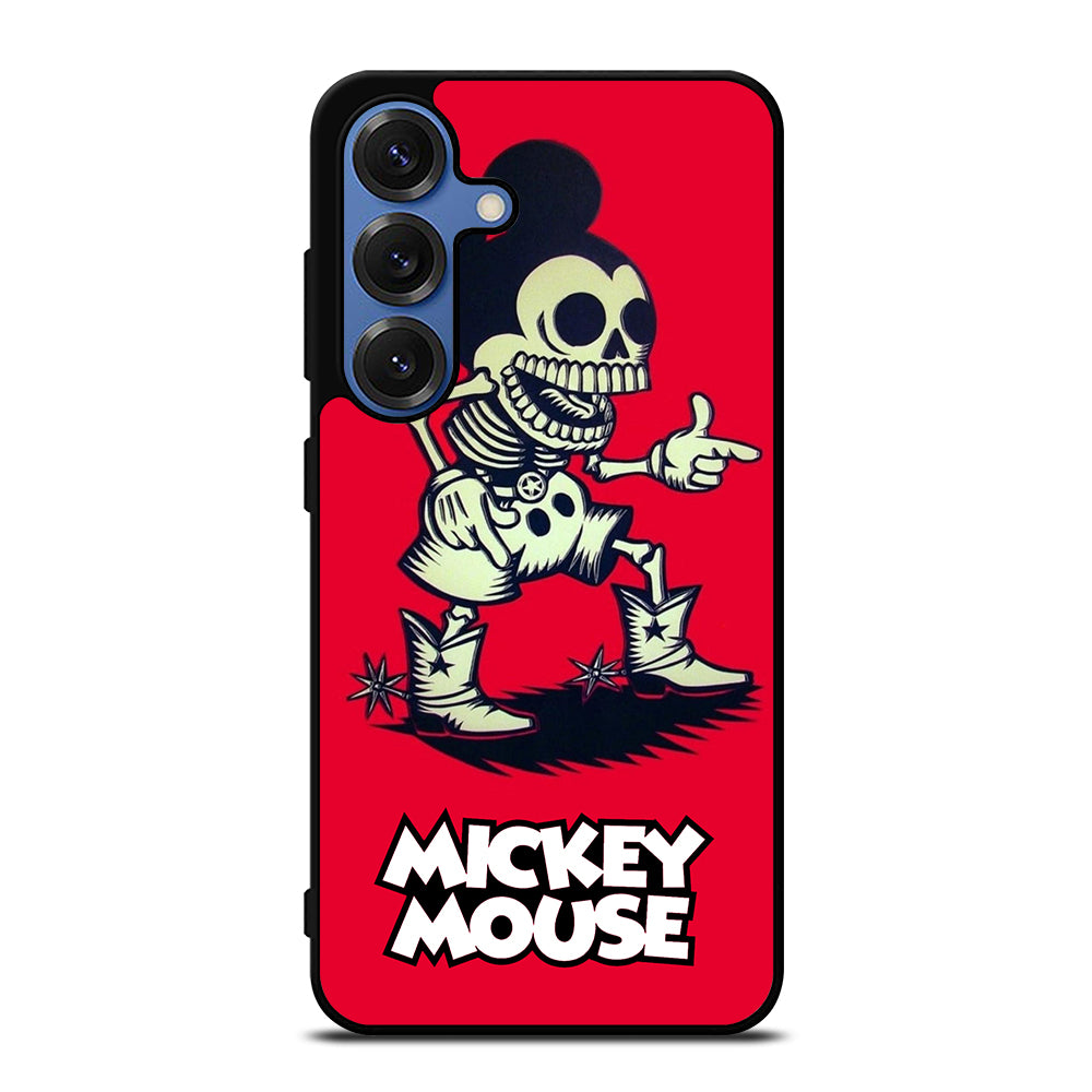 MICKEY MOUSE SKULL Samsung Galaxy S25 Case Cover