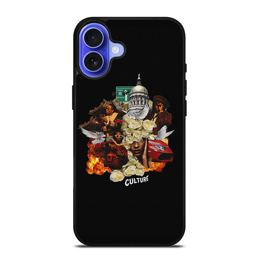 MIGOS CULTURE LOGO iPhone 16 Case Cover