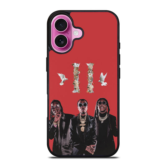MIGOS CULTURE TRIO iPhone 16 Plus Case Cover