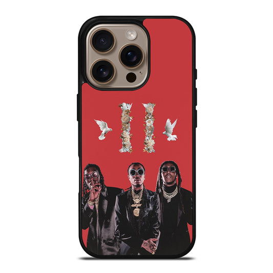 MIGOS CULTURE TRIO iPhone 16 Pro Case Cover