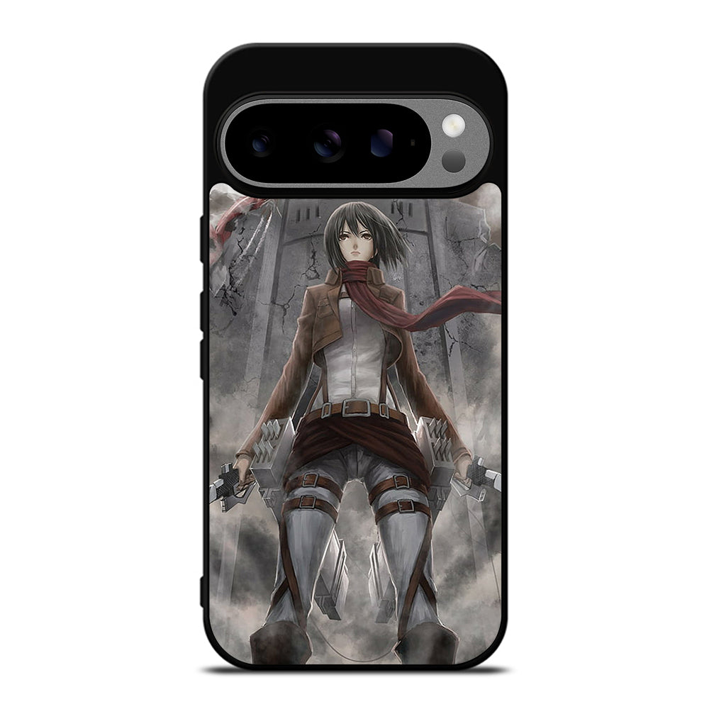 MIKASA ACKERMAN ANIME ATTACK ON TITAN Google Pixel 9 Pro XL Case Cover