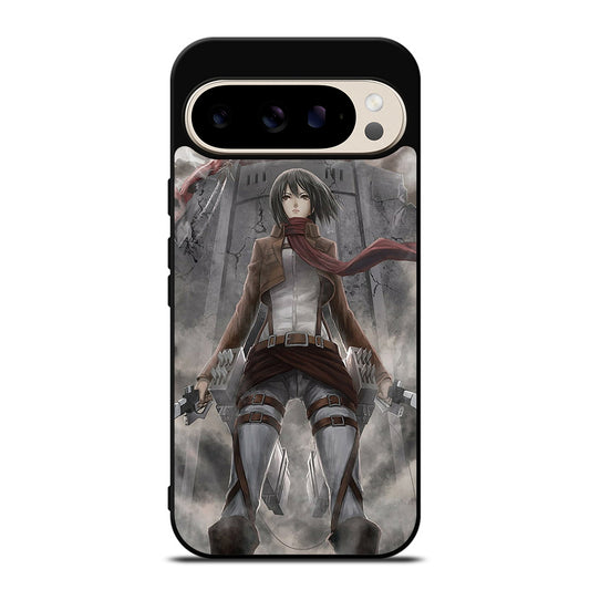 MIKASA ACKERMAN ANIME ATTACK ON TITAN Google Pixel 9 Pro Case Cover