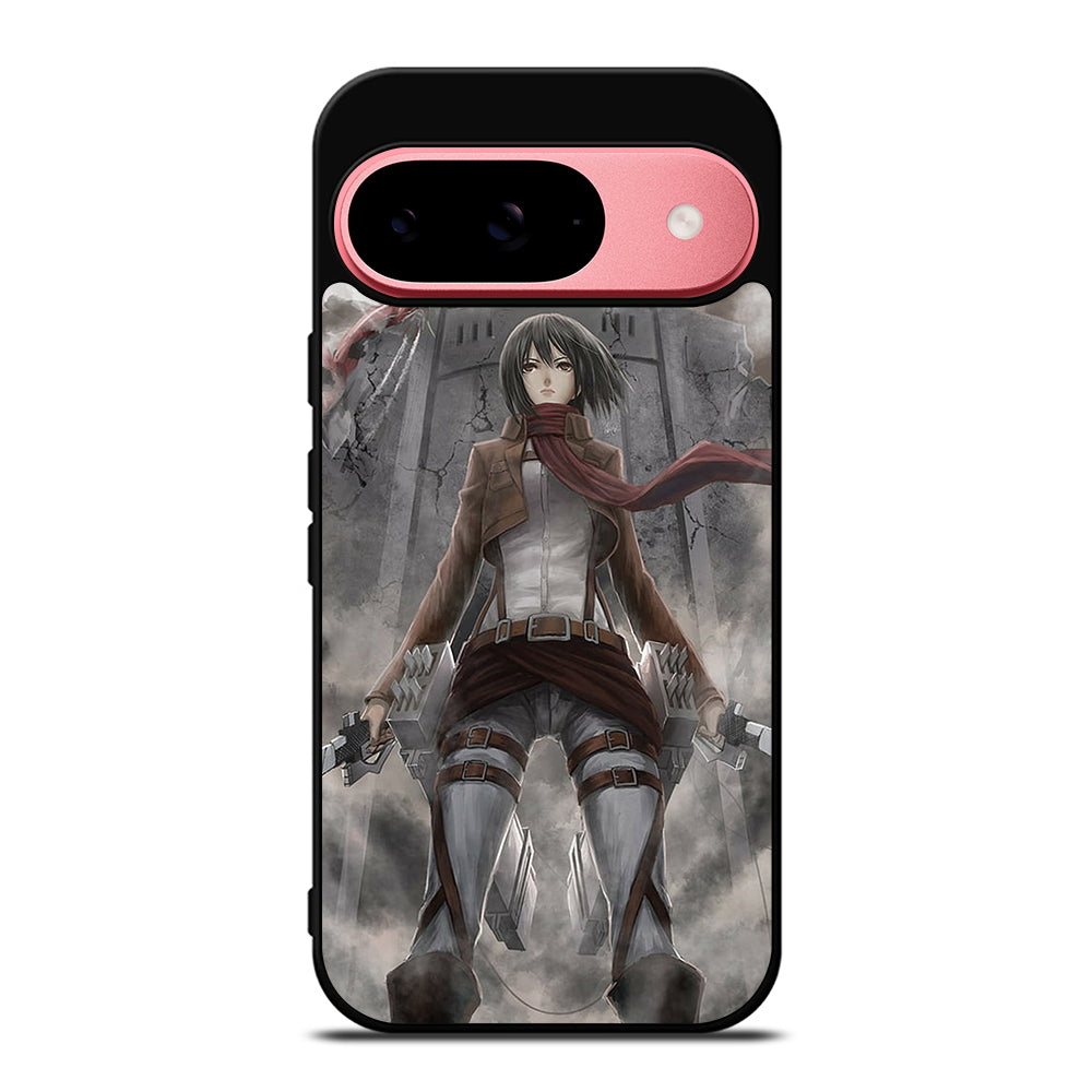 MIKASA ACKERMAN ANIME ATTACK ON TITAN Google Pixel 9 Case Cover