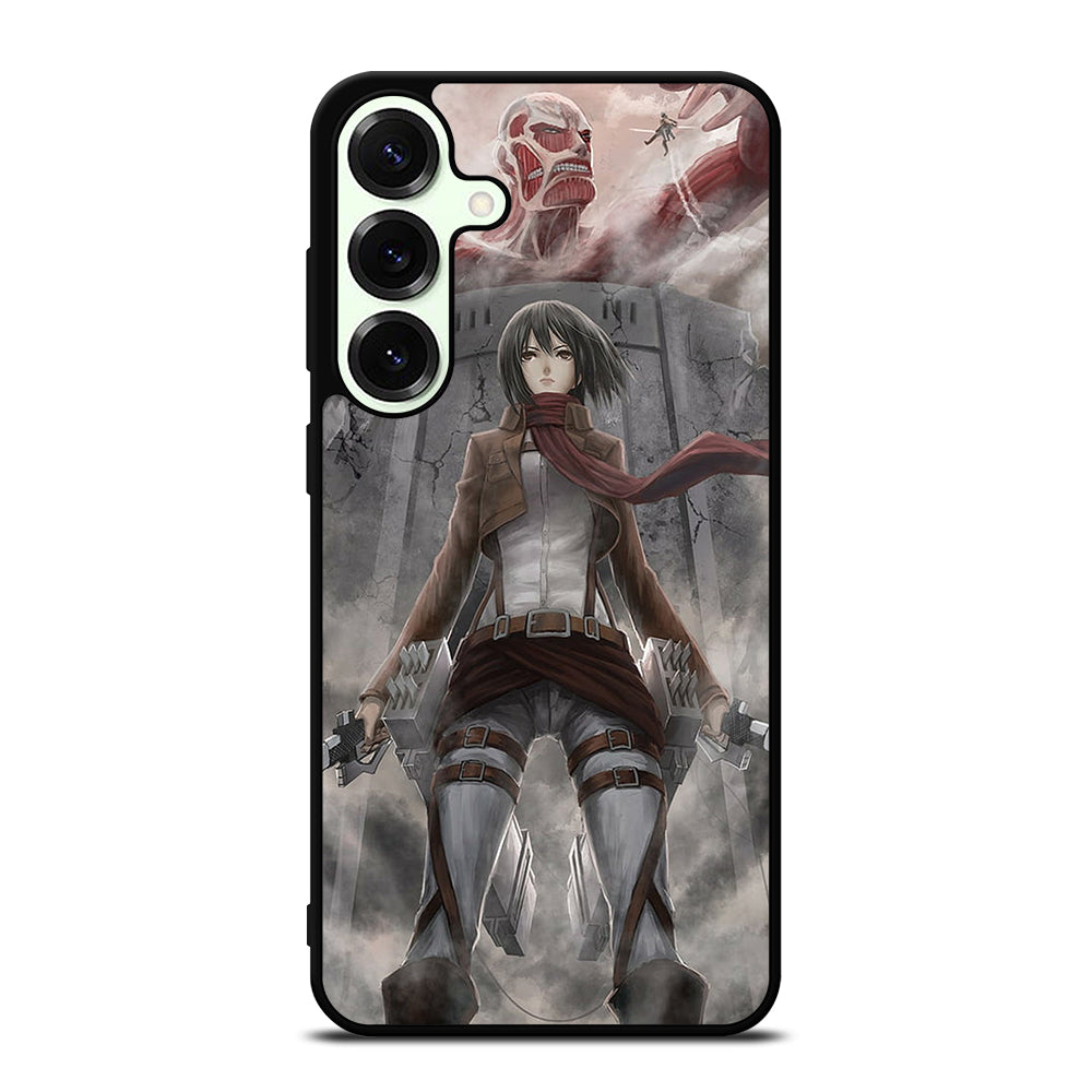 MIKASA ACKERMAN ANIME ATTACK ON TITAN Samsung Galaxy S25 Plus Case Cover
