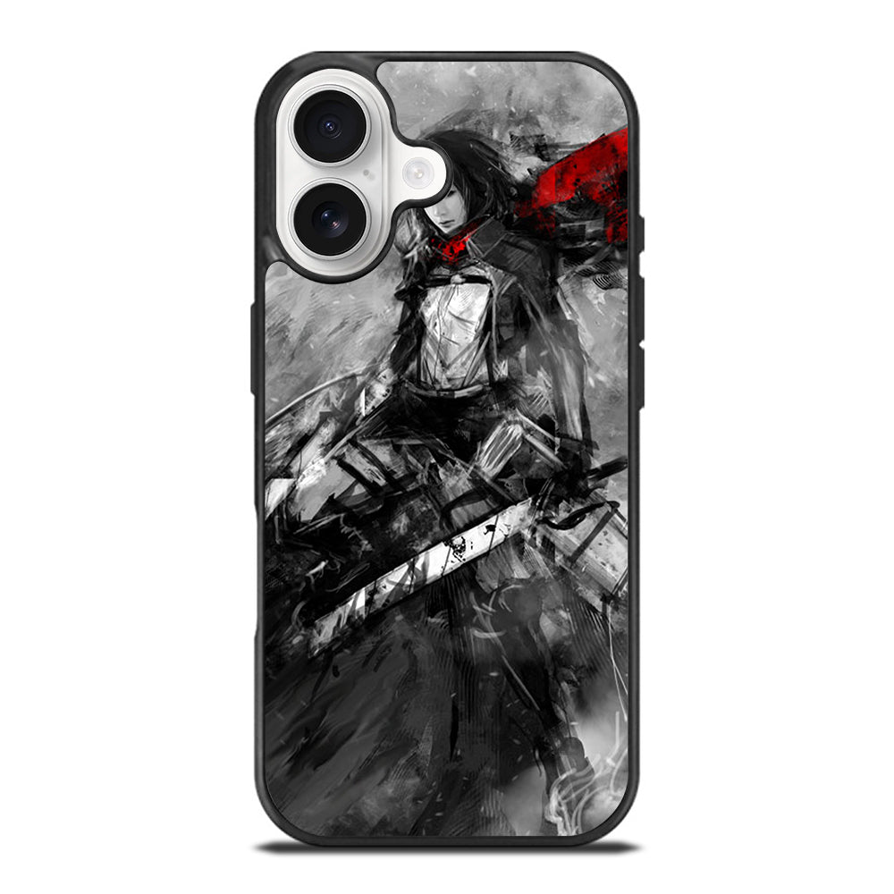 MIKASA ACKERMAN ATTACK ON TITAN ART iPhone 17 Case Cover