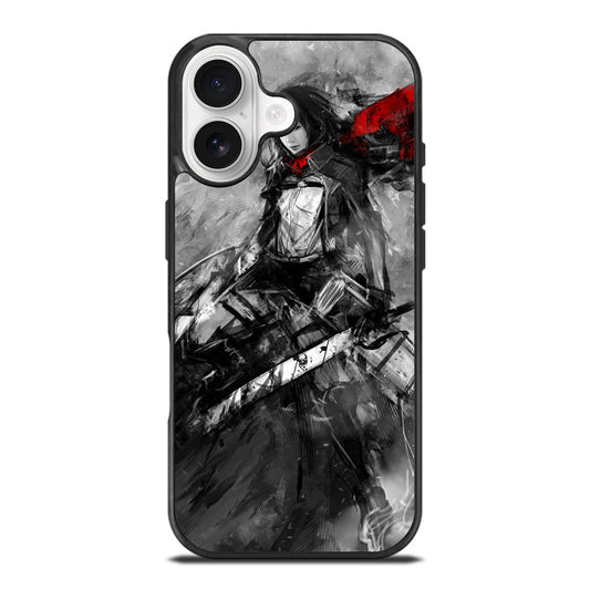 MIKASA ACKERMAN ATTACK ON TITAN ART iPhone 17 Case Cover