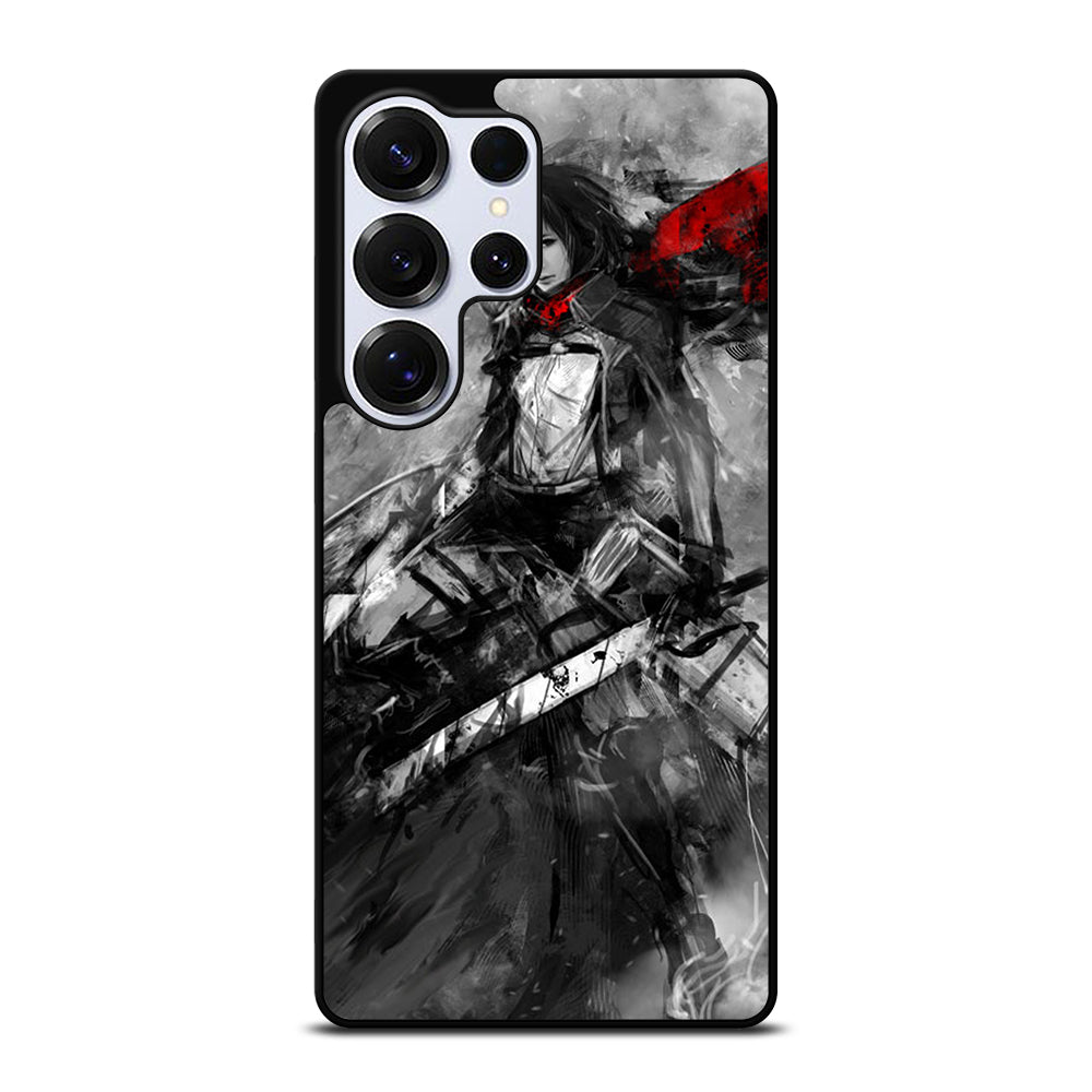 MIKASA ACKERMAN ATTACK ON TITAN ART Samsung Galaxy S26 Ultra Case Cover
