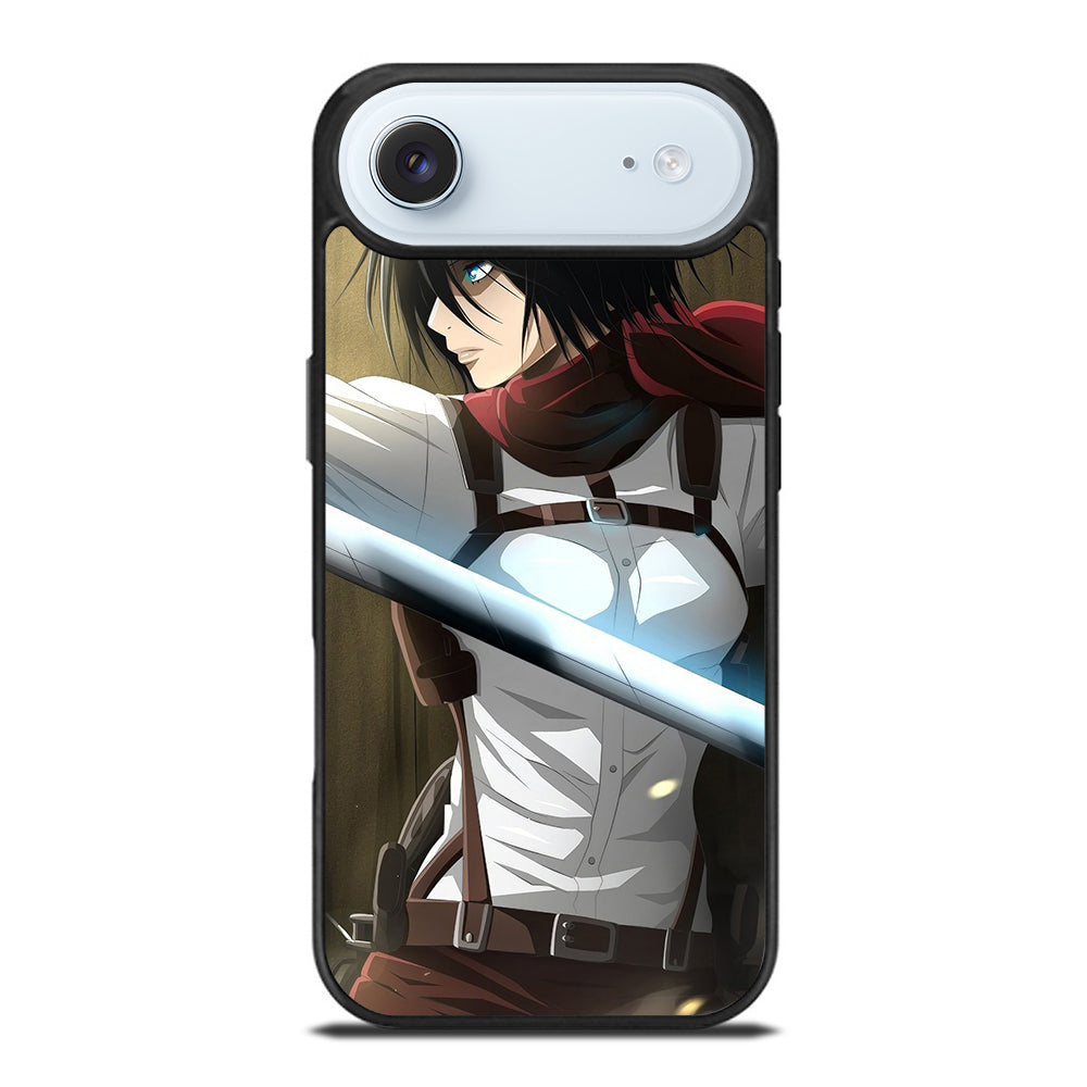 MIKASA ACKERMAN BADASS ATTACK ON TITAN iPhone Air Case Cover