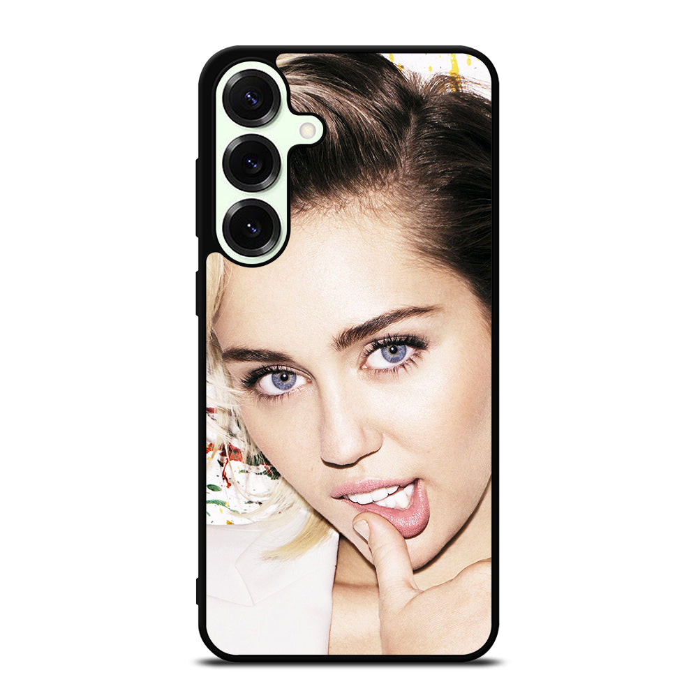 MILEY CYRUS FACE Samsung Galaxy S25 Plus Case Cover