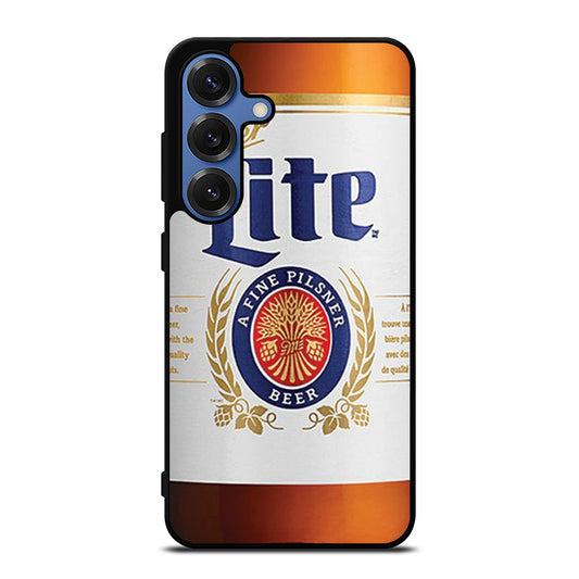 MILLER LITE BEER BOTTLE Samsung Galaxy S25 Case Cover